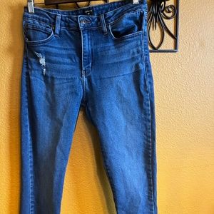 Just Black Women's Distressed Skinny Jeans Size 30